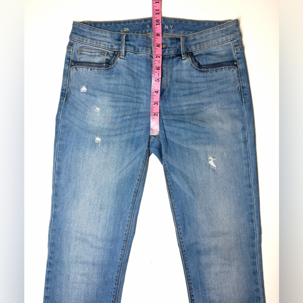 White House Black Market  Women's The Skinny Jeans Size- 2S - Picture 5 of 10